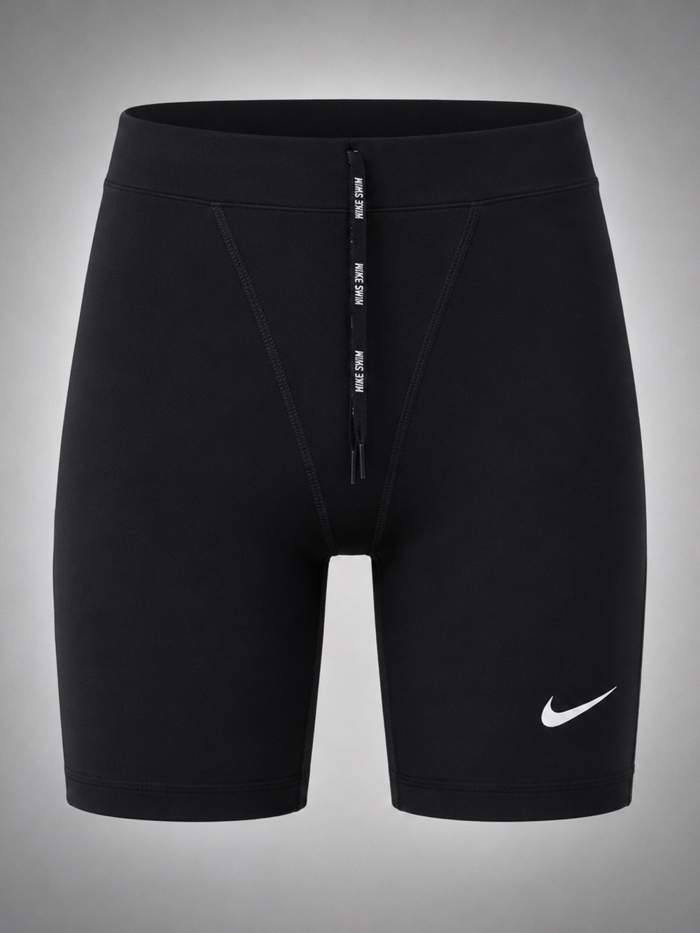 Nike HydraStrong Youth Swim Jammers Black Size 24 NWT Drawstring Swim Shorts
